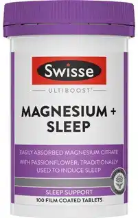 Coles Swisse ultiboost magnesium + sleep tablets offer