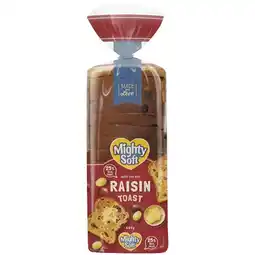 Woolworths Mighty Soft Raisin Toast offer