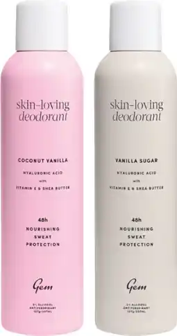 Coles Gem skin loving deodorant offer