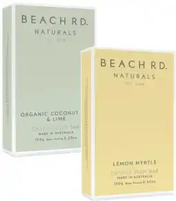 Coles Beach rd naturals body bar offer