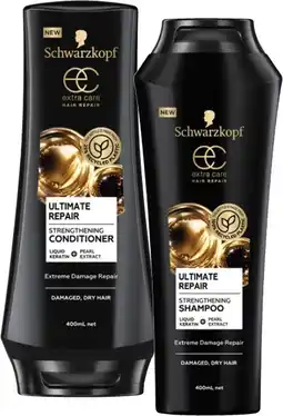 Coles Schwarzkopf extra care shampoo or conditioner offer