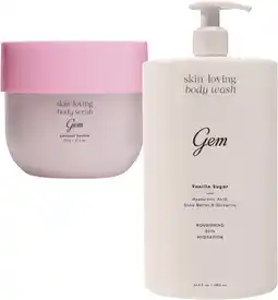 Coles Gem Skin Loving Scrub or Body Wash offer