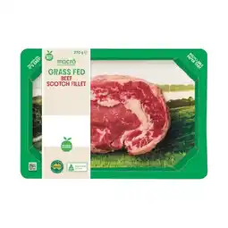 Woolworths Macro Australian Grass Fed Beef Scotch Fillet offer