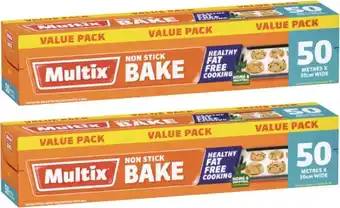 Coles Multix Non-Stick Baking Paper offer