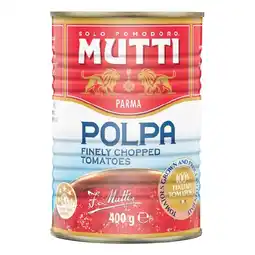 Woolworths Mutti Finely Chopped Tomatoes offer