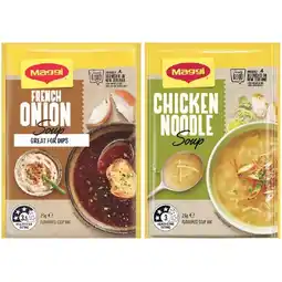 Woolworths Maggi Simmer Soup offer