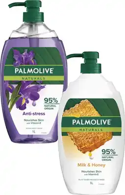 Coles Palmolive Naturals Body Wash offer