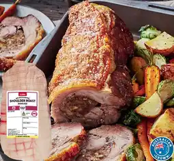 Coles Coles Australian Pork Shoulder Roast Boneless offer