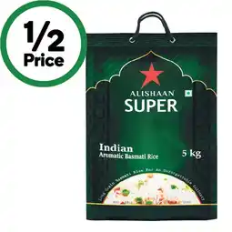 Woolworths Alishaan Super Basmati Rice offer