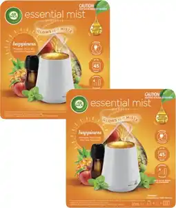 Coles Air Wick Essential Mist Diffuser + Refill offer