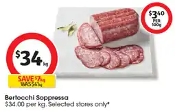 Coles Bertocchi Soppressa offer