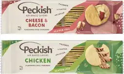 Coles Peckish White Rice Crackers offer