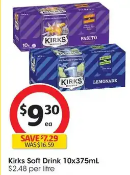 Coles Kirks Soft Drink offer
