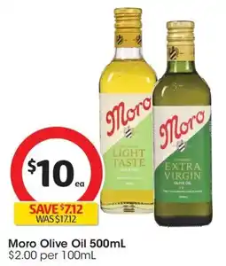 Coles Moro Olive Oil offer