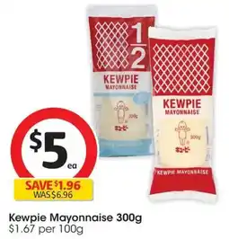Coles Kewpie Mayonnaise offer