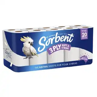 Woolworths Sorbent Soft & Strong 3 Ply Toilet Paper offer