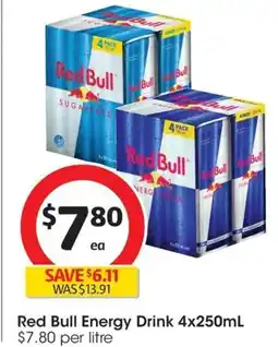 Coles Red Bull Energy Drink offer