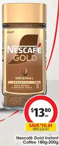 Coles Nescafé Gold Instant Coffee offer