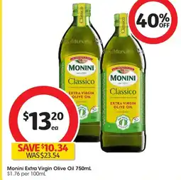 Coles Monini Extra Virgin Olive Oil offer