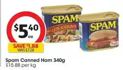 Coles Spam Canned Ham offer