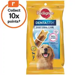 Woolworths Pedigree Dentastix Dog Treats offer