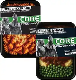 Coles Core Powerfoods Frozen Meal offer
