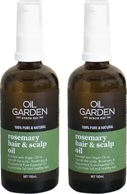 Coles NEW Oil Garden Rosemary Hair & Scalp Oil offer