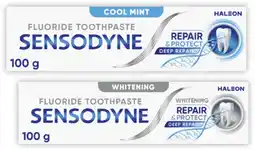 Coles Sensodyne Repair & Protect Whitening or Cool Mint Toothpaste 100g offer