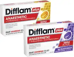 Coles Difflam Plus Anaesthetic Lozenges offer