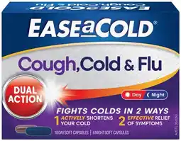 Coles Ease A Cold Cough, Cold & Flu Capsules offer