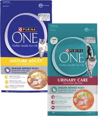 Coles Purina One Dry Cat Food-1.5kg offer