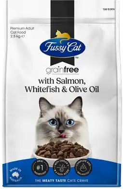 Coles Fussy Cat Grainfree Dry Cat Food offer