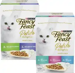 Coles Fancy Feast Petite Delights Cat Food offer
