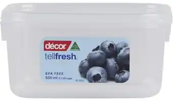 Coles Décor Tellfresh Container offer
