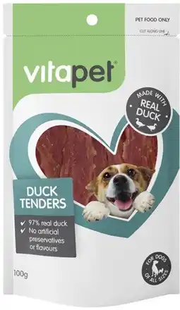 Coles Vitapet Dog Treats Tenders offer