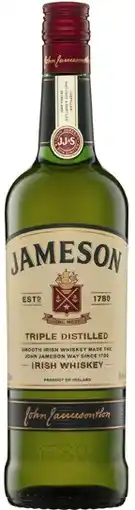 Coles Jameson Irish Whiskey offer