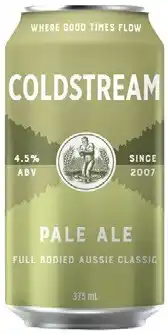 Coles Coldstream Pale Ale Cans offer
