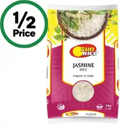 Woolworths SunRice Jasmine Fragrant Rice offer
