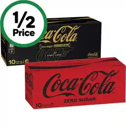 Woolworths Coca-Cola Soft Drink Varieties offer