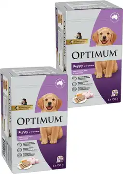 Coles Optimum Dog Food offer