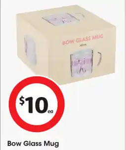 Coles Bow Glass Mug offer