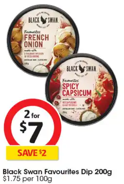 Coles Black Swan Favourites Dip offer