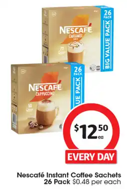 Coles Nescafé Instant Coffee Sachets offer