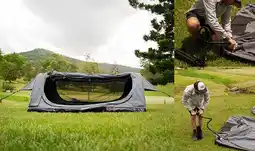 BCF Wanderer Double Inflatable Swag offer