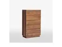 LivingStyles Florence Blackwood Timber Tallboy offer
