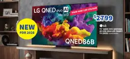 Bi-Rite 75" qned evo qned86a 4k uhd mini-led smart tv (2025) 75qnedbgbsa offer