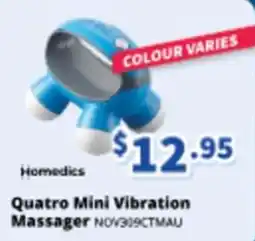 Bi-Rite Quatro Mini Vibration Massager NOV309TMA offer