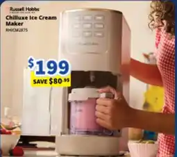 Bi-Rite Chilluxe Ice Cream Maker RHICM2875 offer