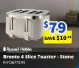 Bi-Rite Bronte 4 slice toaster - stone aht26775tn offer