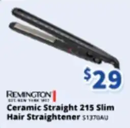 Bi-Rite REMINGTON Ceramic Straight 215 Slim Hair Straightener $1370AU offer